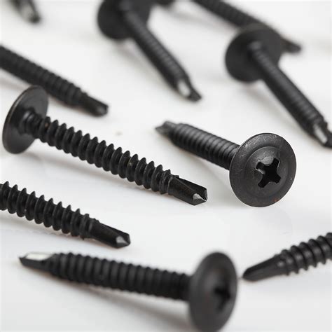 sheet metal screws black|small black self tapping screws.